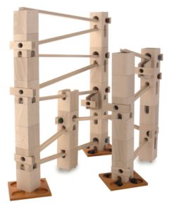 Kulodrom muzyczny Orkiestra – drewniany z dzwonkami – przykładowa konstrukcja