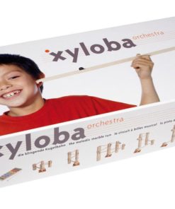Xyloba – Kulodrom muzyczny Orkiestra – drewniany z dzwonkami – w opakowaniu